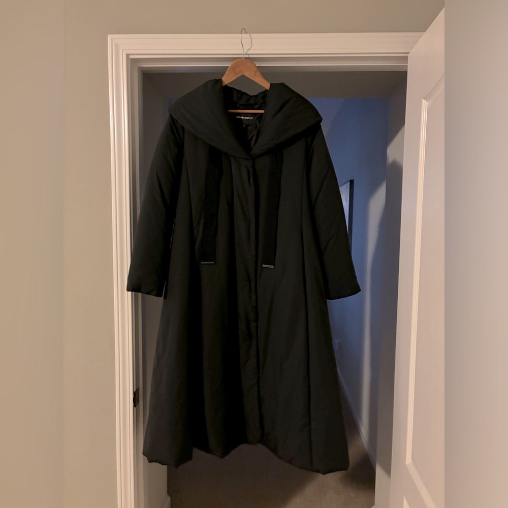 Emporio Armani Black Midi Jacket